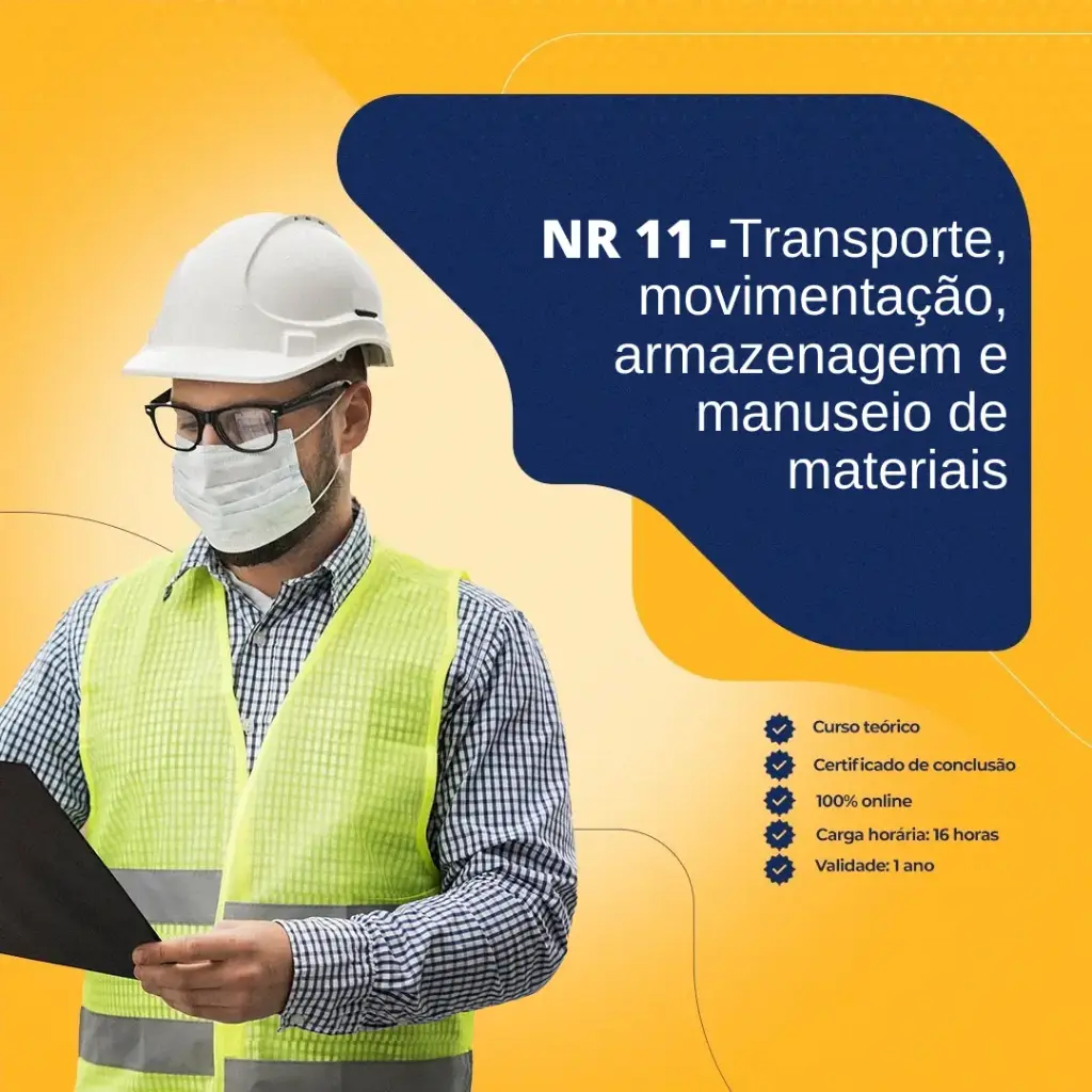 Curso Online NR 11 - Transporte, Movimentação, Armazenagem e Manuseio de Materiais